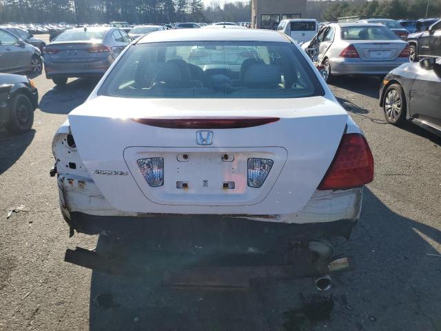 1HGCM563X7A116361 - 2007 HONDA ACCORD SE WHITE photo 6