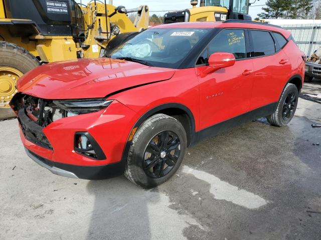 3GNKBCRS6LS679236 - 2020 CHEVROLET BLAZER 2LT RED photo 1