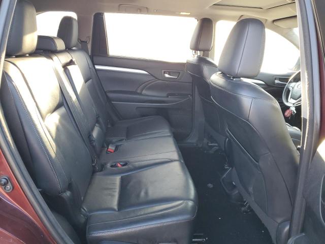 5TDJKRFH2ES059166 - 2014 TOYOTA HIGHLANDER XLE BURGUNDY photo 11