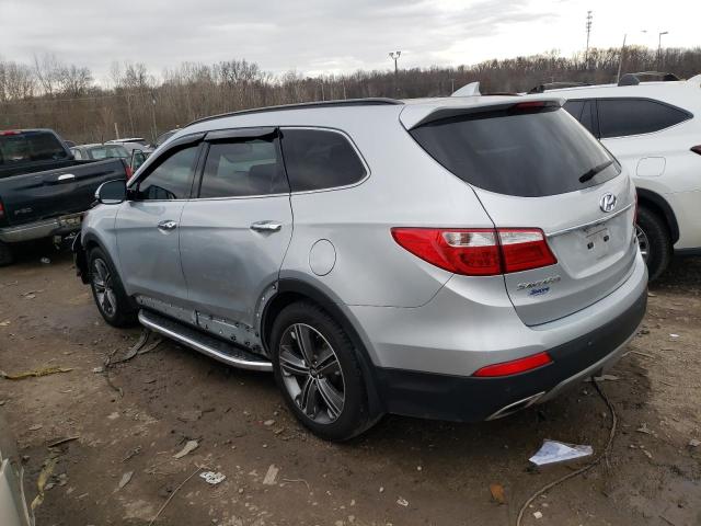 KM8SRDHF8FU104084 - 2015 HYUNDAI SANTA FE GLS SILVER photo 2