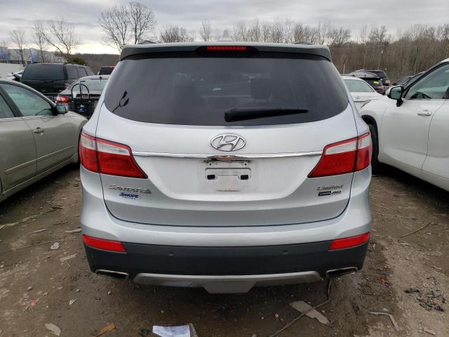 KM8SRDHF8FU104084 - 2015 HYUNDAI SANTA FE GLS SILVER photo 6