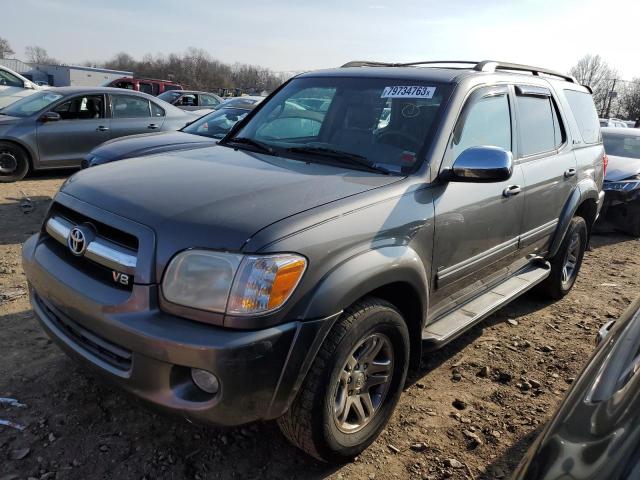 5TDBT48A57S283376 - 2007 TOYOTA SEQUOIA LIMITED GRAY photo 1