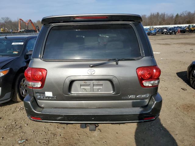 5TDBT48A57S283376 - 2007 TOYOTA SEQUOIA LIMITED GRAY photo 6