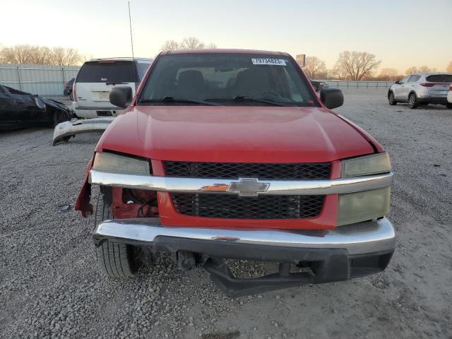 1GCCS136168178149 - 2006 CHEVROLET COLORADO RED photo 5