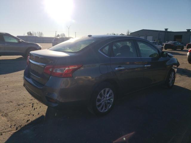 3N1AB7AP8KL612863 - 2019 NISSAN SENTRA S GRAY photo 3