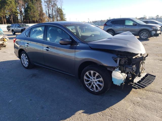 3N1AB7AP8KL612863 - 2019 NISSAN SENTRA S GRAY photo 4