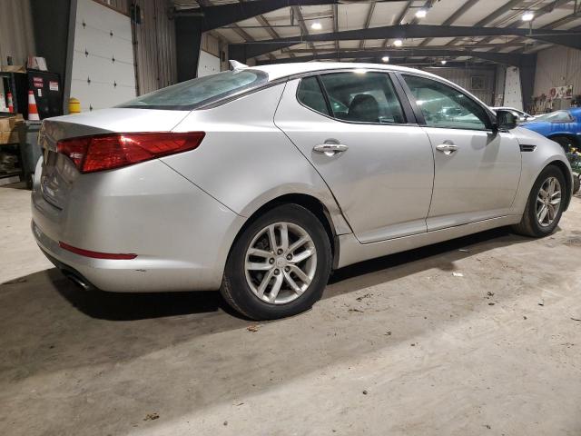 KNAGM4A7XD5395462 - 2013 KIA OPTIMA LX SILVER photo 3