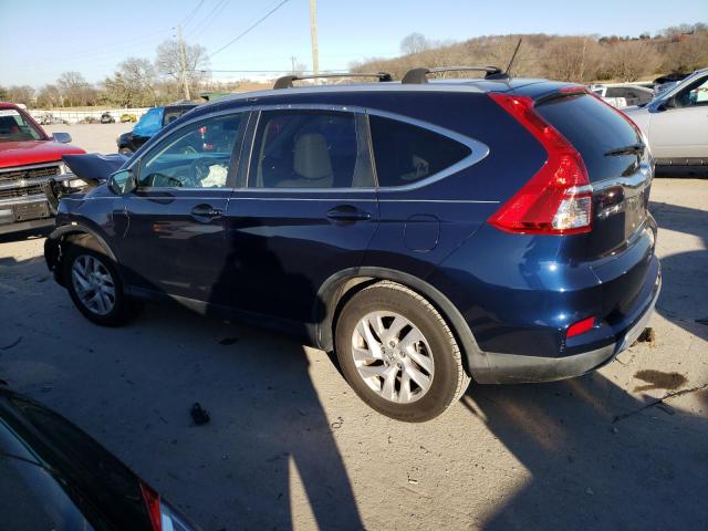 2HKRM3H73FH549895 - 2015 HONDA CR-V EXL BLUE photo 2