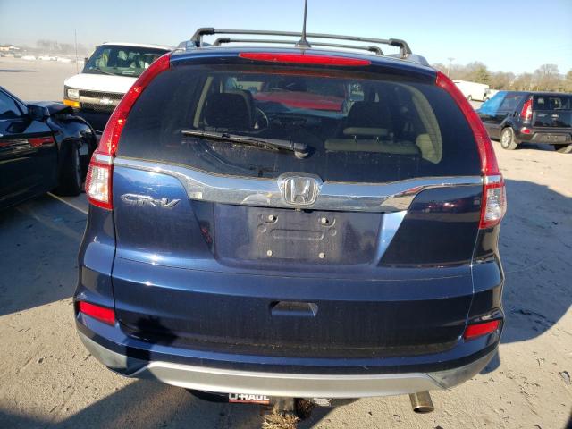 2HKRM3H73FH549895 - 2015 HONDA CR-V EXL BLUE photo 6