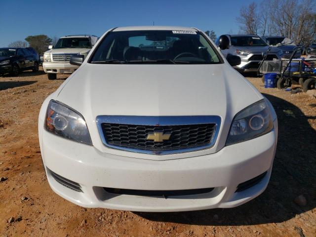 6G3NS5U26EL962773 - 2014 CHEVROLET CAPRICE POLICE WHITE photo 5