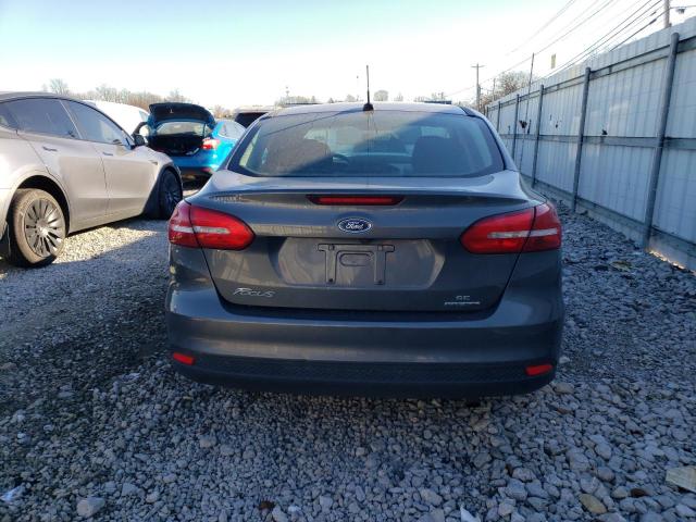 1FADP3F29GL382860 - 2016 FORD FOCUS SE GRAY photo 6