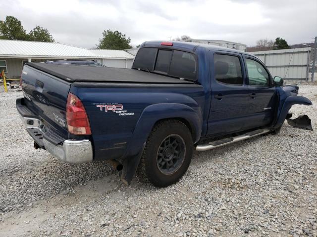 5TEJU62N77Z375396 - 2007 TOYOTA TACOMA DOUBLE CAB PRERUNNER BLUE photo 3