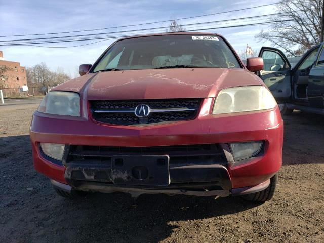 2HNYD18204H512176 - 2004 ACURA MDX RED photo 5