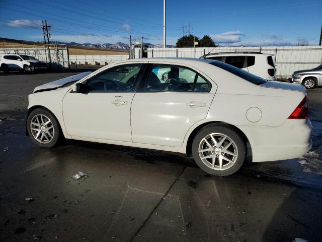 3FAHP0JA6AR253627 - 2010 FORD FUSION SEL WHITE photo 2