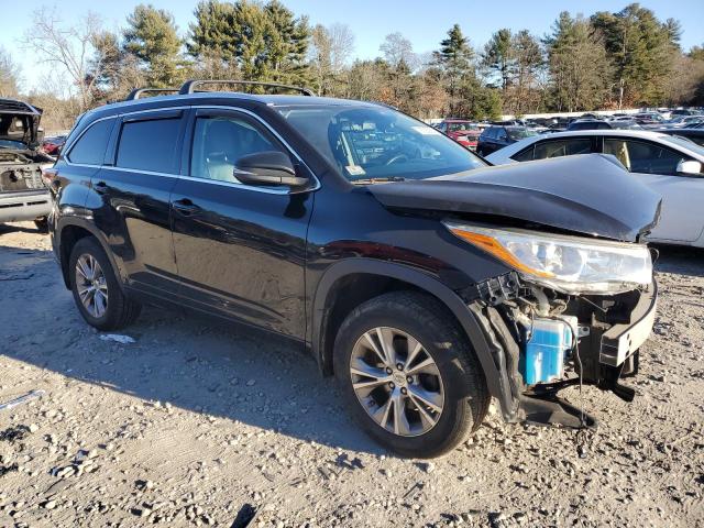 5TDJKRFH7FS092598 - 2015 TOYOTA HIGHLANDER XLE BLACK photo 4