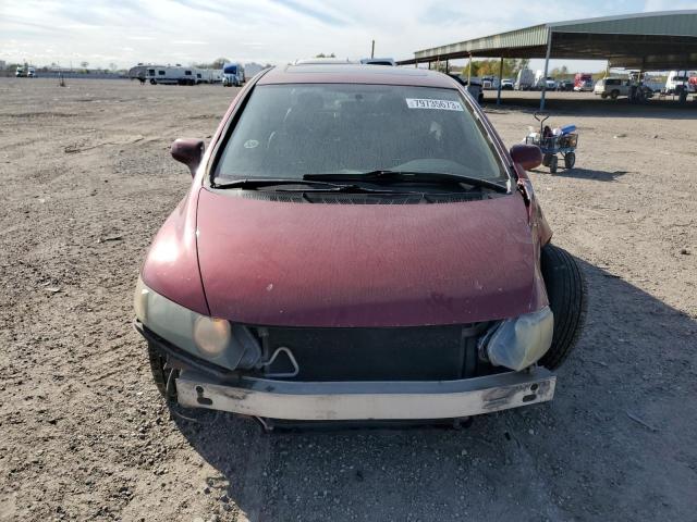 19XFA16949E012899 - 2009 HONDA CIVIC EXL ბურგუნდია ფოტო 5