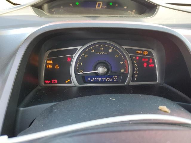 19XFA16949E012899 - 2009 HONDA CIVIC EXL ბურგუნდია ფოტო 9