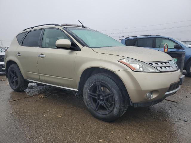 JN8AZ08W56W505187 - 2006 NISSAN MURANO SL TAN photo 4