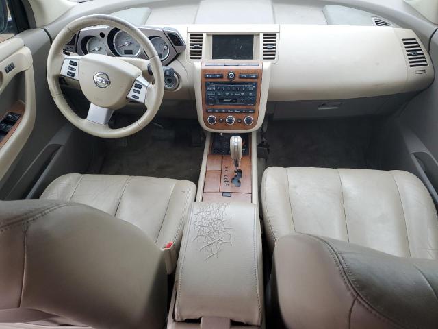 JN8AZ08W56W505187 - 2006 NISSAN MURANO SL TAN photo 8