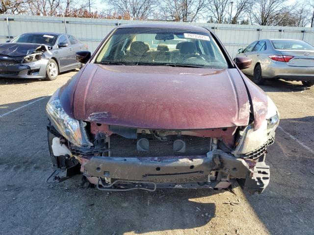 1HGCP2F7XCA070436 - 2012 HONDA ACCORD EX BURGUNDY photo 5