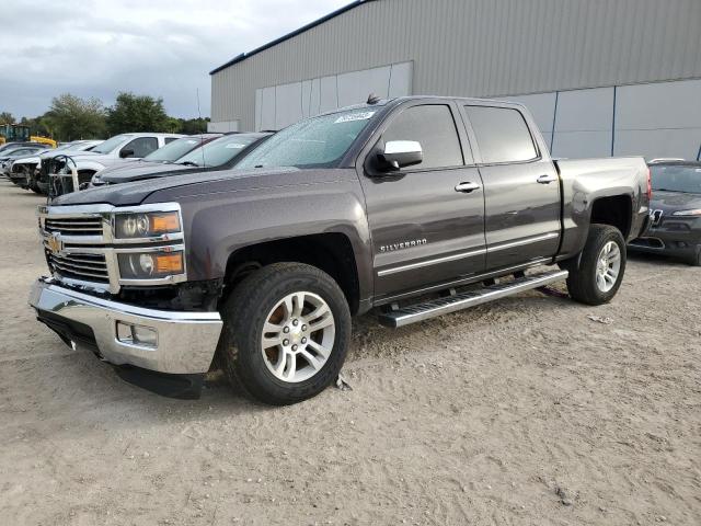 3GCPCSEC7EG145107 - 2014 CHEVROLET SILVERADO C1500 LTZ GRAY photo 1