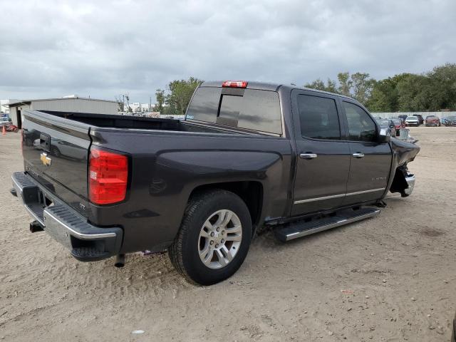 3GCPCSEC7EG145107 - 2014 CHEVROLET SILVERADO C1500 LTZ GRAY photo 3