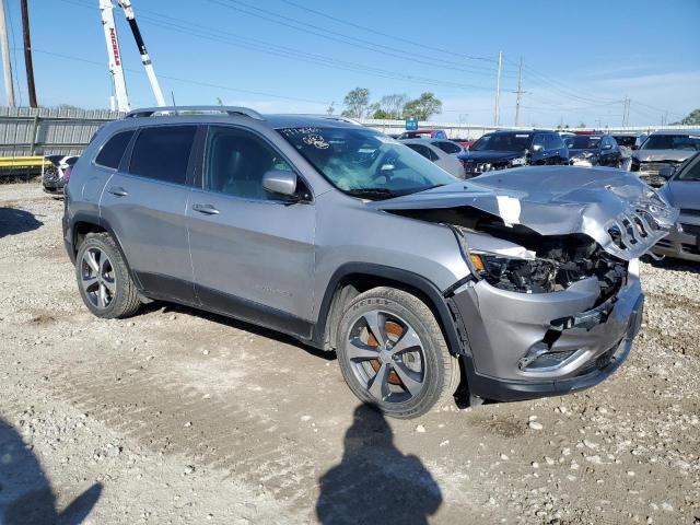 1C4PJLDB5KD416193 - 2019 JEEP CHEROKEE LIMITED SILVER photo 4