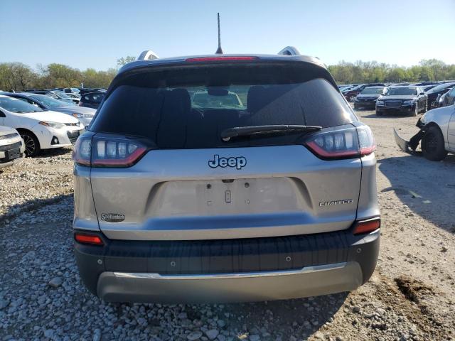 1C4PJLDB5KD416193 - 2019 JEEP CHEROKEE LIMITED SILVER photo 6