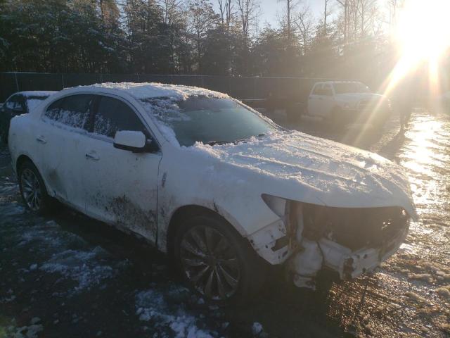 1LNHL9DK8DG616306 - 2013 LINCOLN MKS WHITE photo 4