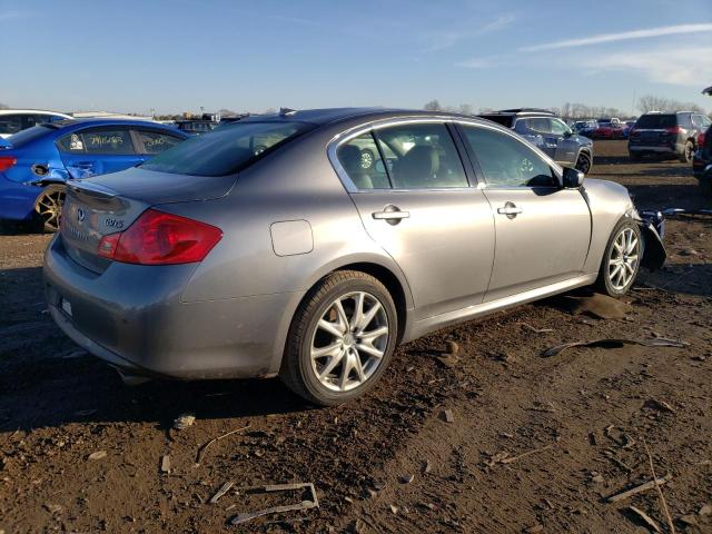 JN1CV6AR5DM756214 - 2013 INFINITI G37 GRAY photo 3