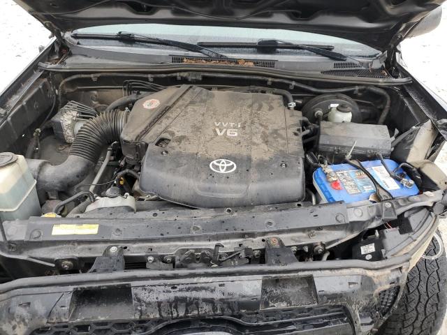 3TMJU4GN0BM124576 - 2011 TOYOTA TACOMA DOUBLE CAB PRERUNNER GRAY photo 11