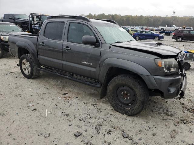 3TMJU4GN0BM124576 - 2011 TOYOTA TACOMA DOUBLE CAB PRERUNNER GRAY photo 4