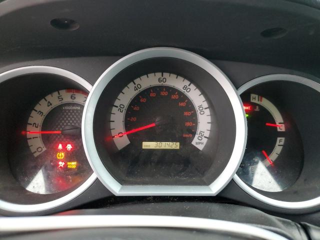 3TMJU4GN0BM124576 - 2011 TOYOTA TACOMA DOUBLE CAB PRERUNNER GRAY photo 9