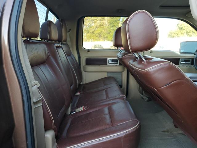 1FTFW1CT9CKD41569 - 2012 FORD F150 SUPERCREW BROWN photo 10