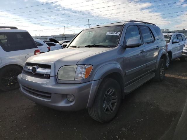 5TDBT44A85S235339 - 2005 TOYOTA SEQUOIA SR5 SILVER photo 1