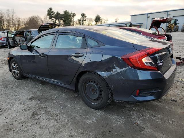 19XFC2F5XJE202448 - 2018 HONDA CIVIC LX BLUE photo 2