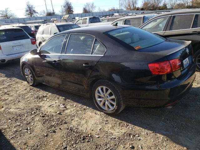 3VWD07AJ2EM388240 - 2014 VOLKSWAGEN JETTA SE BLACK photo 2