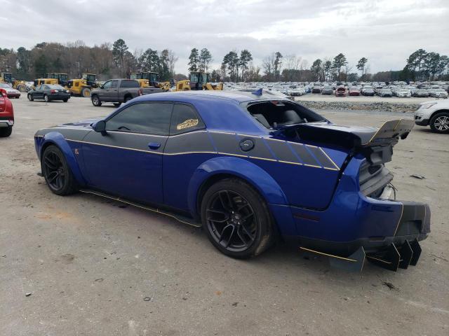 2C3CDZFJ6MH571228 - 2021 DODGE CHALLENGER R/T SCAT PACK BLUE photo 2