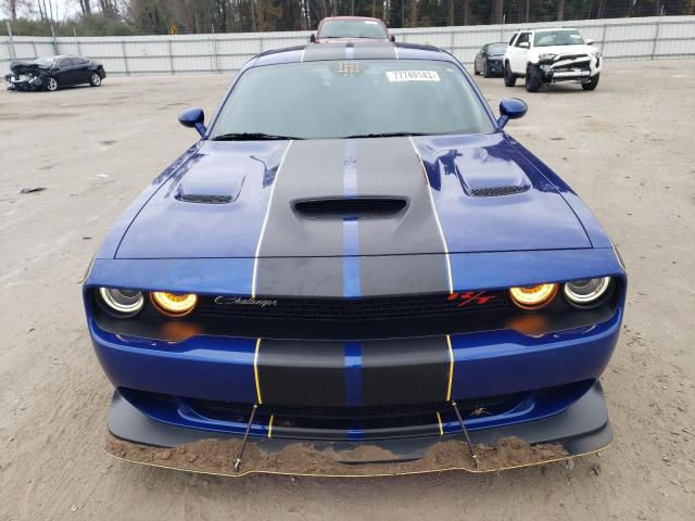 2C3CDZFJ6MH571228 - 2021 DODGE CHALLENGER R/T SCAT PACK BLUE photo 5