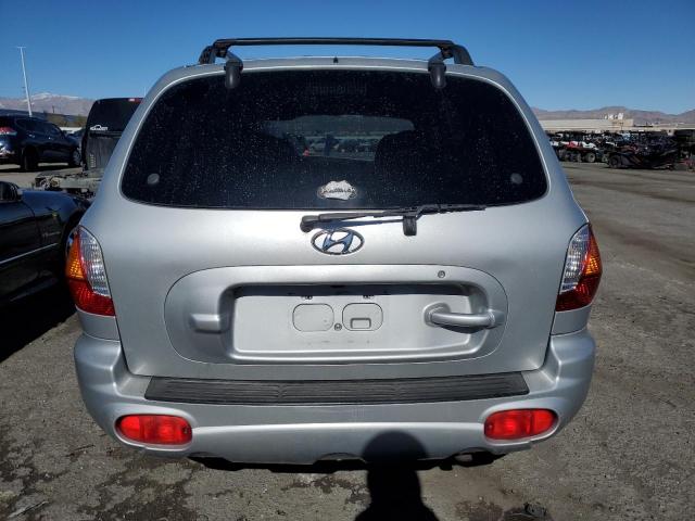 KM8SC13D32U308596 - 2002 HYUNDAI SANTA FE GLS SILVER photo 6