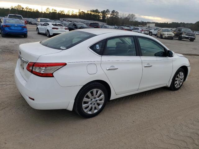 3N1AB7AP5FY283354 - 2015 NISSAN SENTRA S WHITE photo 3