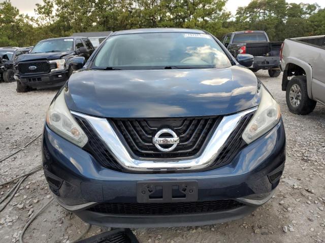 5N1AZ2MG9GN152655 - 2016 NISSAN MURANO S BLUE photo 5