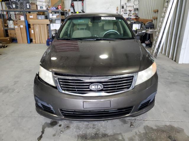 KNAGE228595332141 - 2009 KIA OPTIMA LX GRAY photo 5