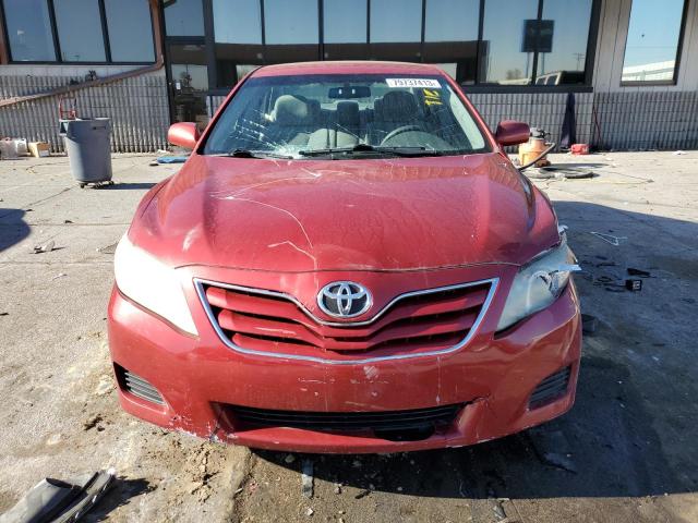 4T1BF3EK5BU719335 - 2011 TOYOTA CAMRY BASE RED photo 5