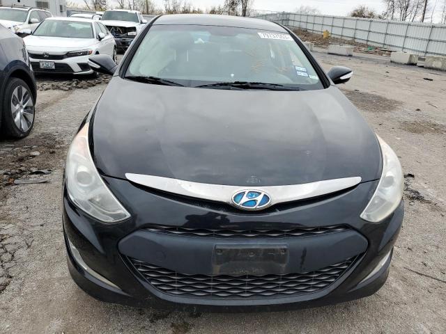 KMHEC4A41BA005254 - 2011 HYUNDAI SONATA HYBRID BLACK photo 5