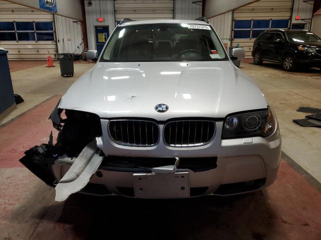 WBXPA93486WG75993 - 2006 BMW X3 3.0I SILVER photo 5