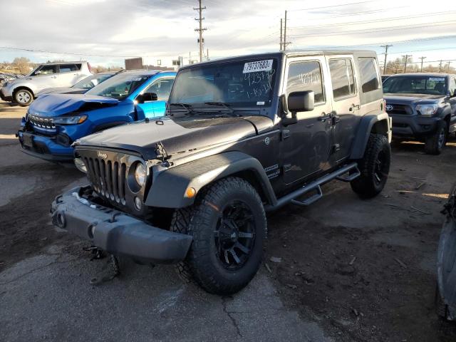 1C4HJWDG5GL234685 - 2016 JEEP WRANGLER U SPORT GRAY photo 1