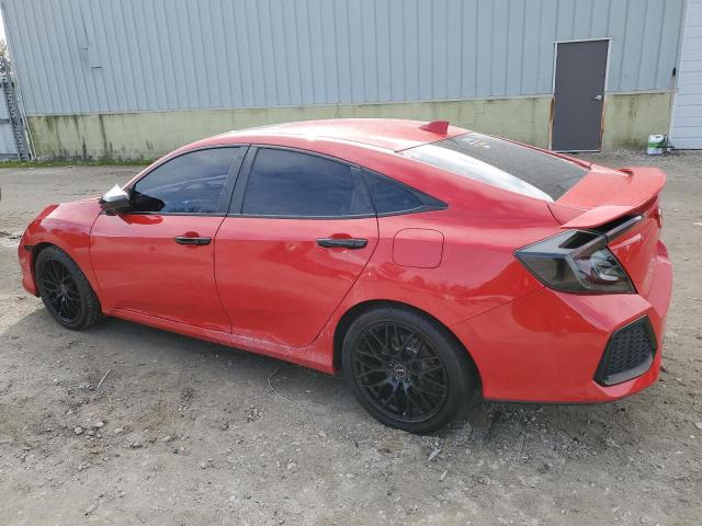 2HGFC1E57HH700781 - 2017 HONDA CIVIC SI RED photo 2