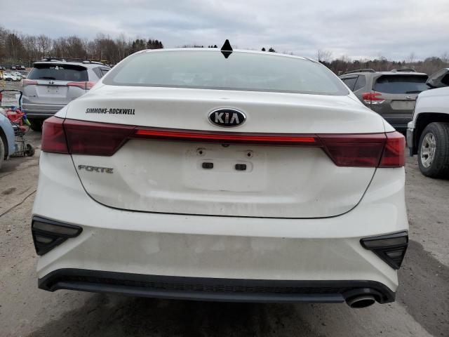 3KPF24AD0KE077488 - 2019 KIA FORTE FE WHITE photo 6