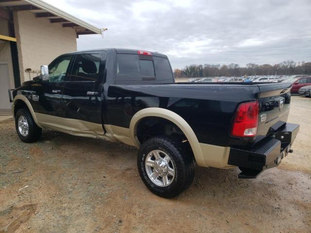 3C63D3FL2CG342609 - 2012 DODGE RAM 3500 LONGHORN BLACK photo 2